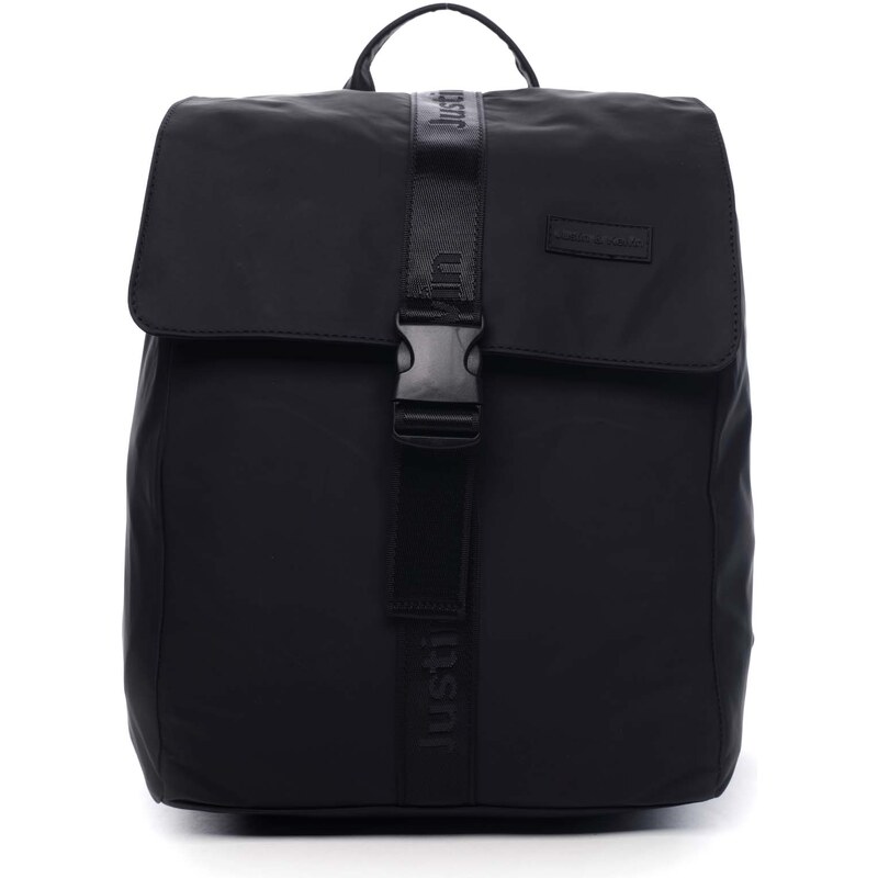 Justin & Kelvin Praktický moderný batoh Joel, čierny 64830674