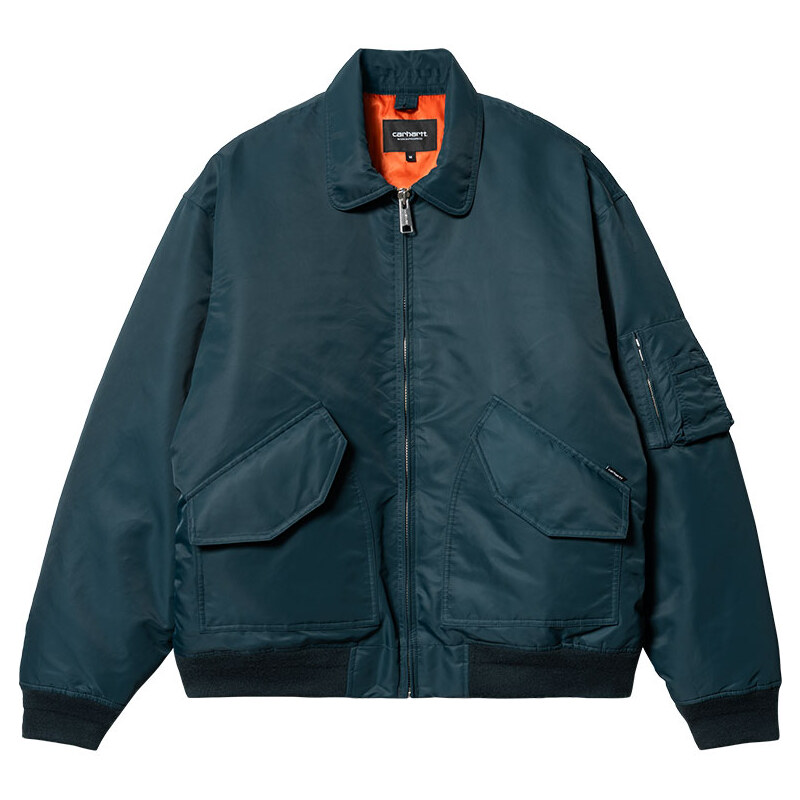 Carhartt WIP Olten bomber Duck Blue 65400700