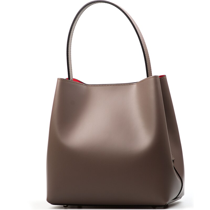 Blaire Kožená kabelka Sarah fango - červená 64988398