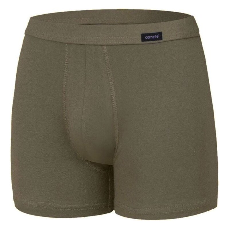 CORNETTE Pánske boxerky 092 Authentic khaki plus 58361772