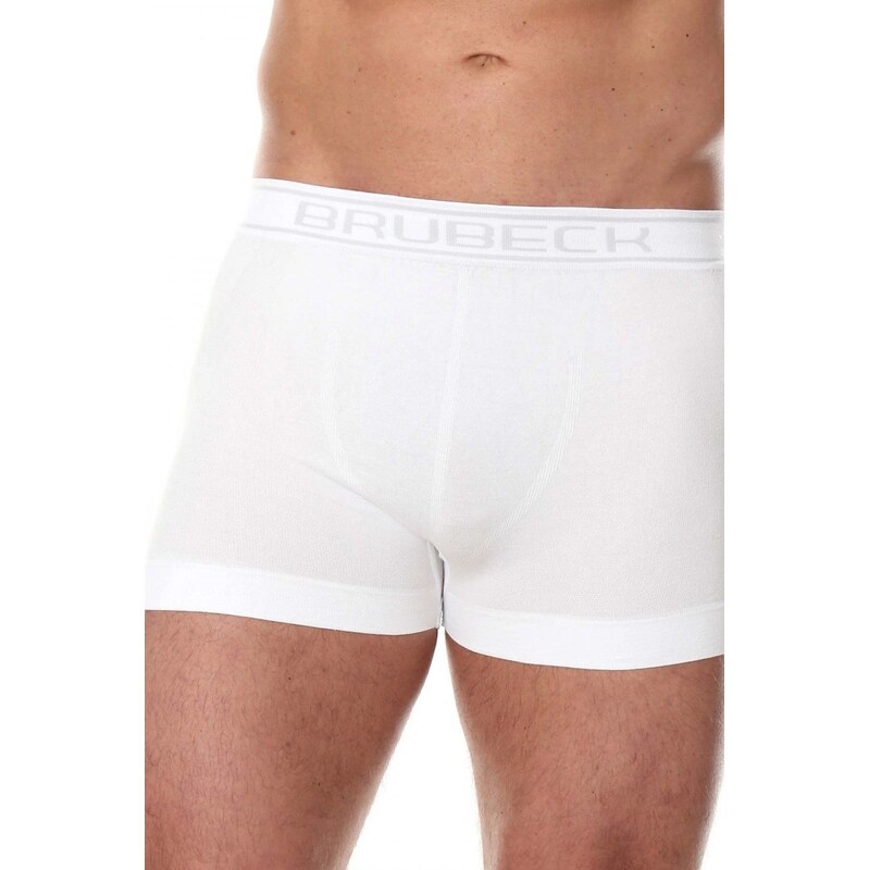 BRUBECK Pánske boxerky 00501A white 58361722