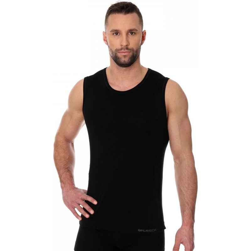 BRUBECK Pánsky nátelník 00068A black 58361751