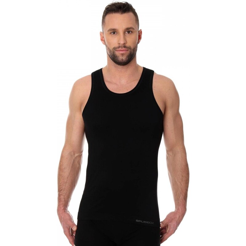 BRUBECK Pánsky nátelník 00540A black 58361749