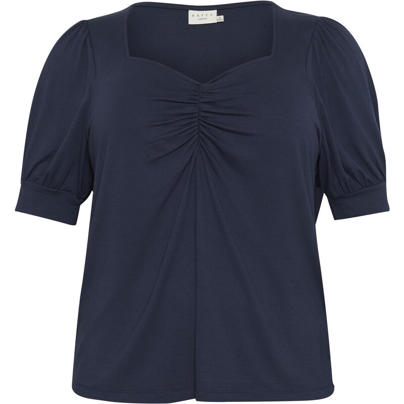 KAFFE CURVE Tričko KC Sissy námornícka modrá 58422738