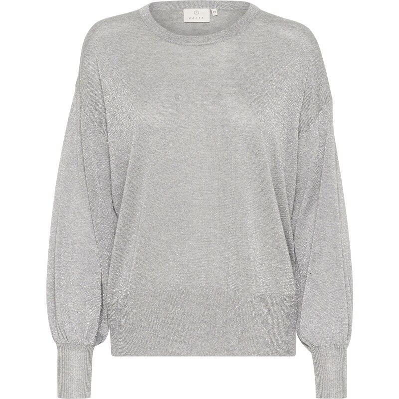 Kaffe Sveter KA Ankra svetlosivá 58363066