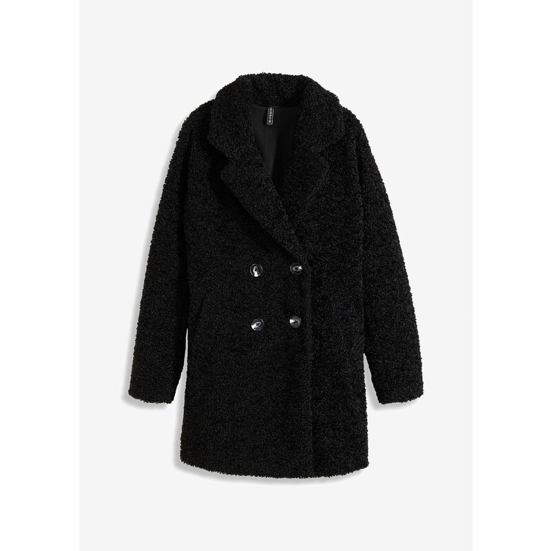 bonprix Krátky kabát, farba čierna 58363788