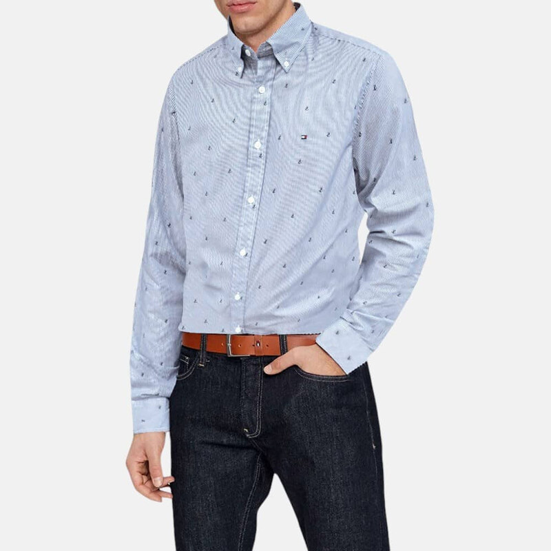 Pruhovaná košile Tommy Hilfiger 56039 58366472