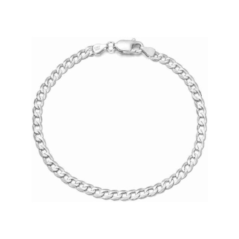 MAJYA Strieborný náramok ROBIN 19 cm | šírka 3 mm 11240 64582178