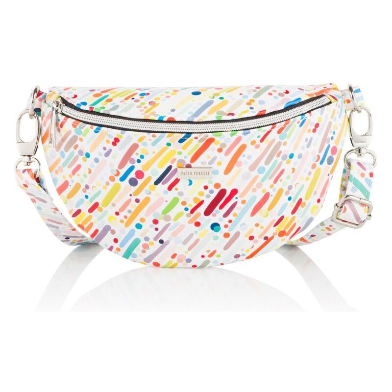 Kožená dámska ľadvinka PAOLO PERUZZI Z-15T farebná 58369736