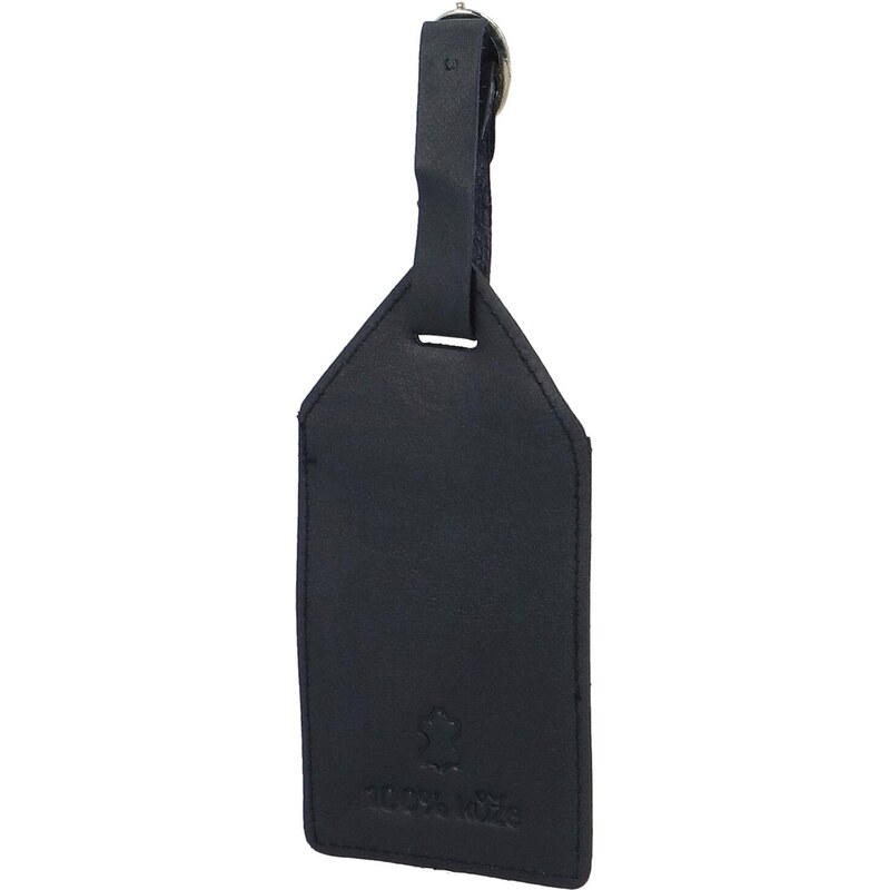 Kožená menovka na kufor tmavo modrá - Katana Enisia tmavo modra 58373588