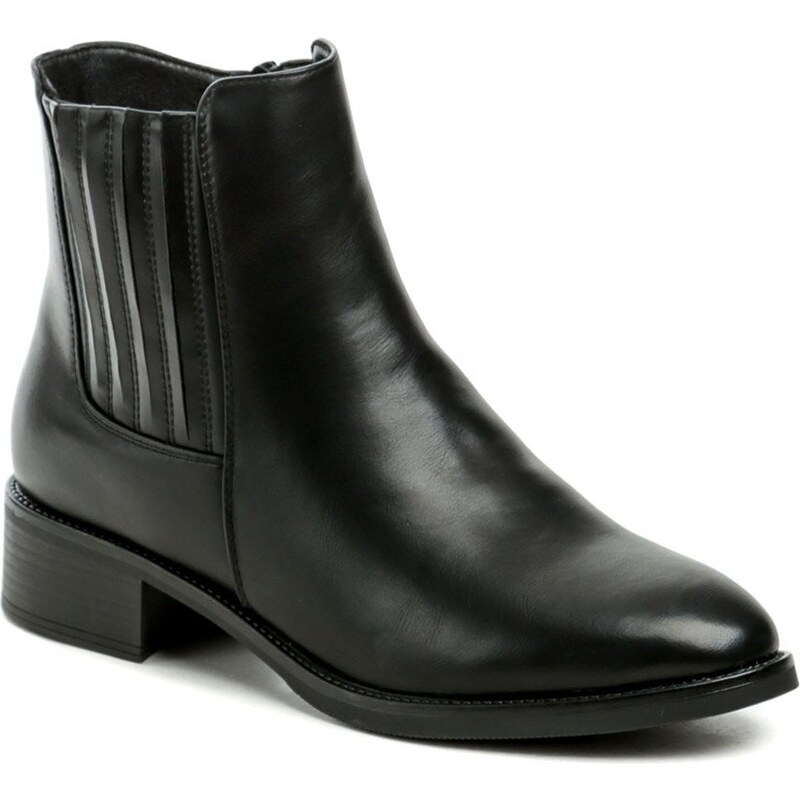 Wojtylko 7ZB24016C čierne dámske zimné topánky 58372575