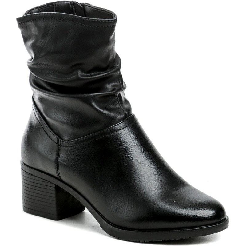 Wojtylko 7ZB24025C čierne dámske zimné topánky 58372573