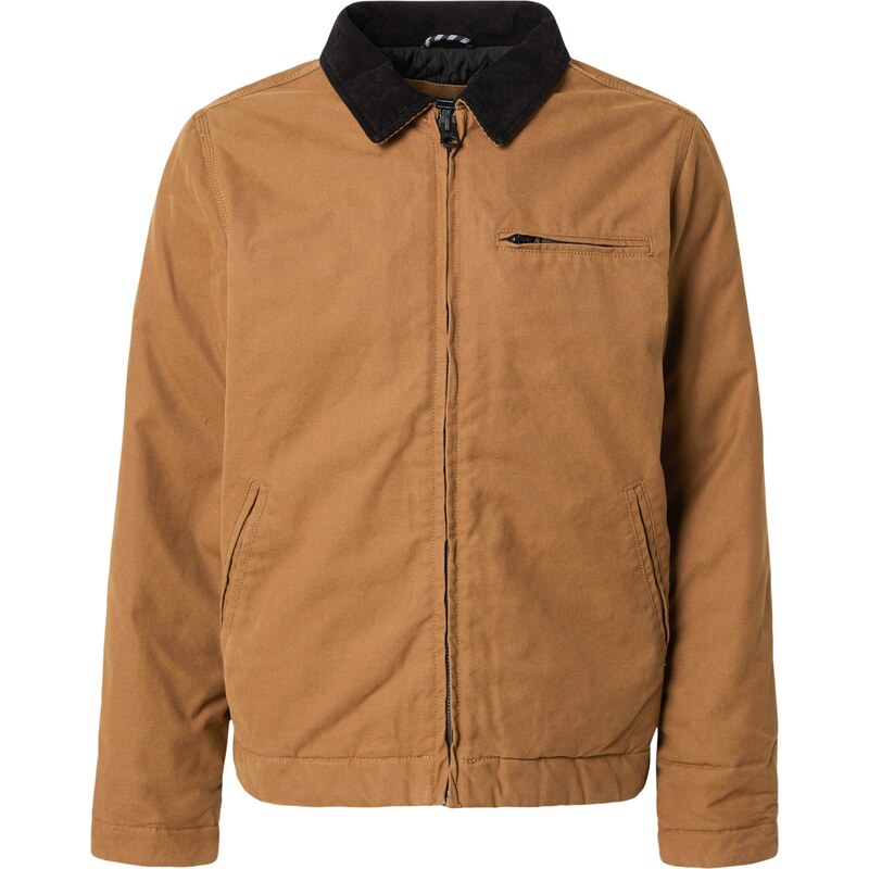 Vintage Industries Prechodná bunda Osker hnedá / čierna 58375393