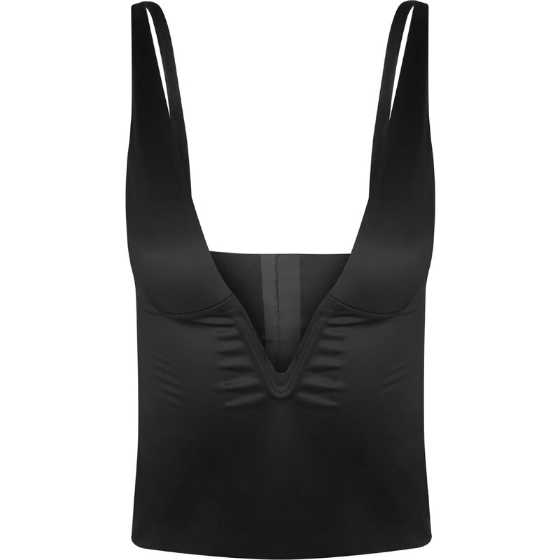 MAGIC Bodyfashion Formujúci top čierna 58426454