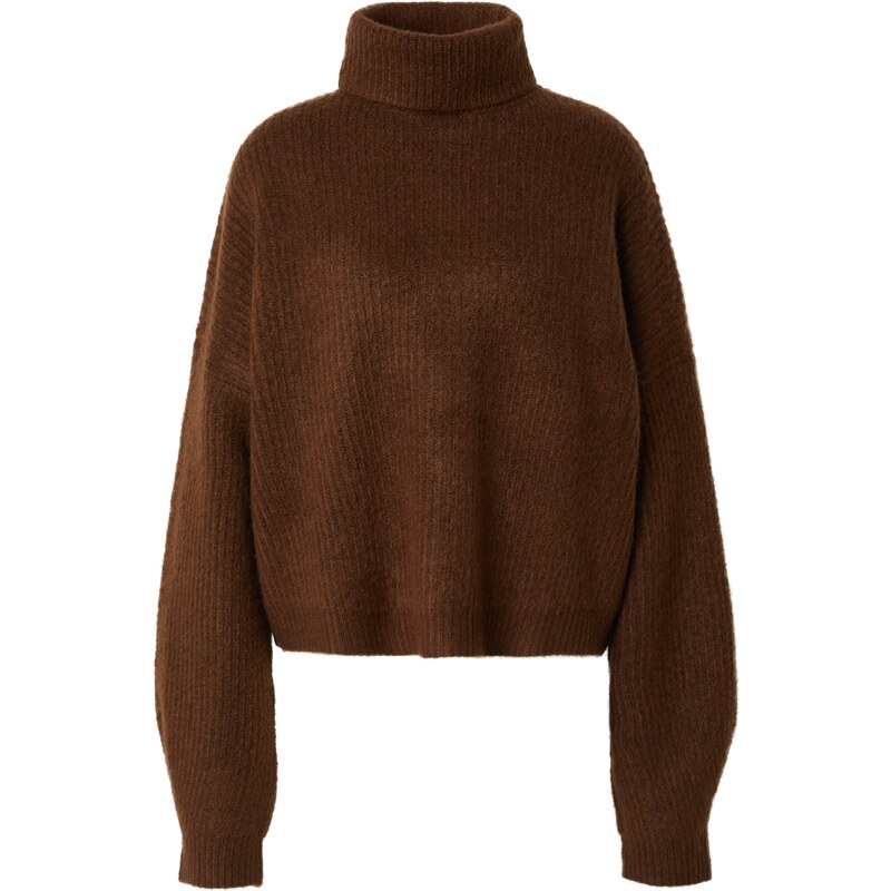 RÆRE by Lorena Rae Sveter tmavohnedá 58374845