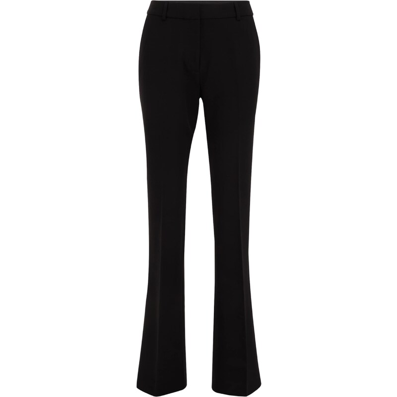 WE Fashion Nohavice s pukmi čierna 58375508