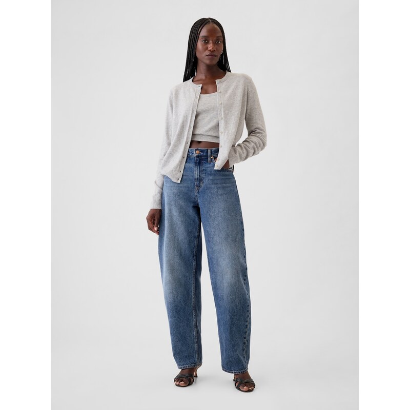GAP Jeans Barrel High Rise - Womens 64680723