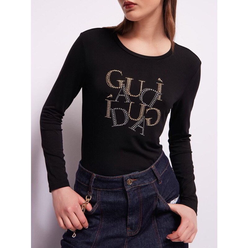 GAUDI Logo Black tričko 58380447