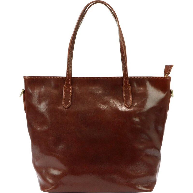 Marco Dámska kožená kabelka RIKA hnedá 58380659