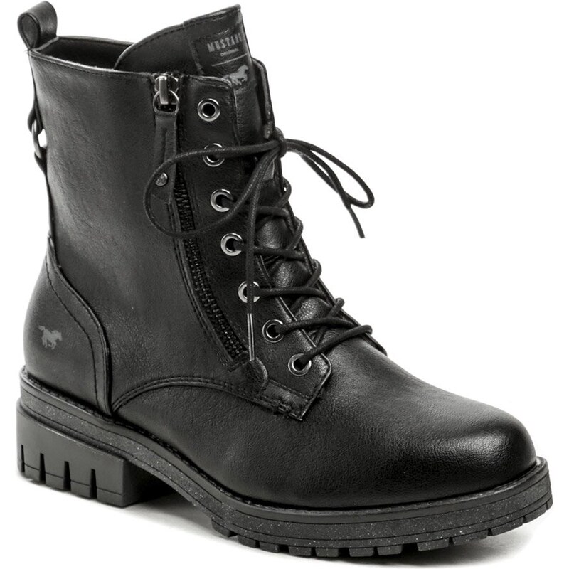 Mustang 1397-501-9 čierna dámska zimná obuv 58383920