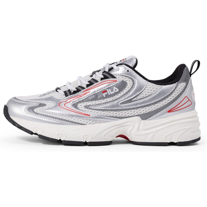 FILA Nízke tenisky Actix Retro červená / čierna / strieborná / biela 58393572