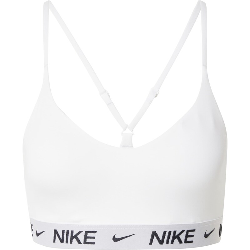 NIKE Športová podprsenka Indy námornícka modrá / svetlosivá / biela 57422280