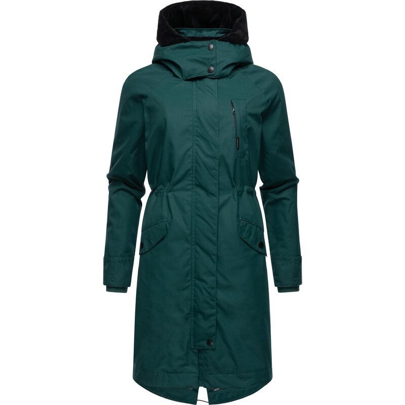 Ragwear Prechodný kabát Nicco smaragdová 58423959