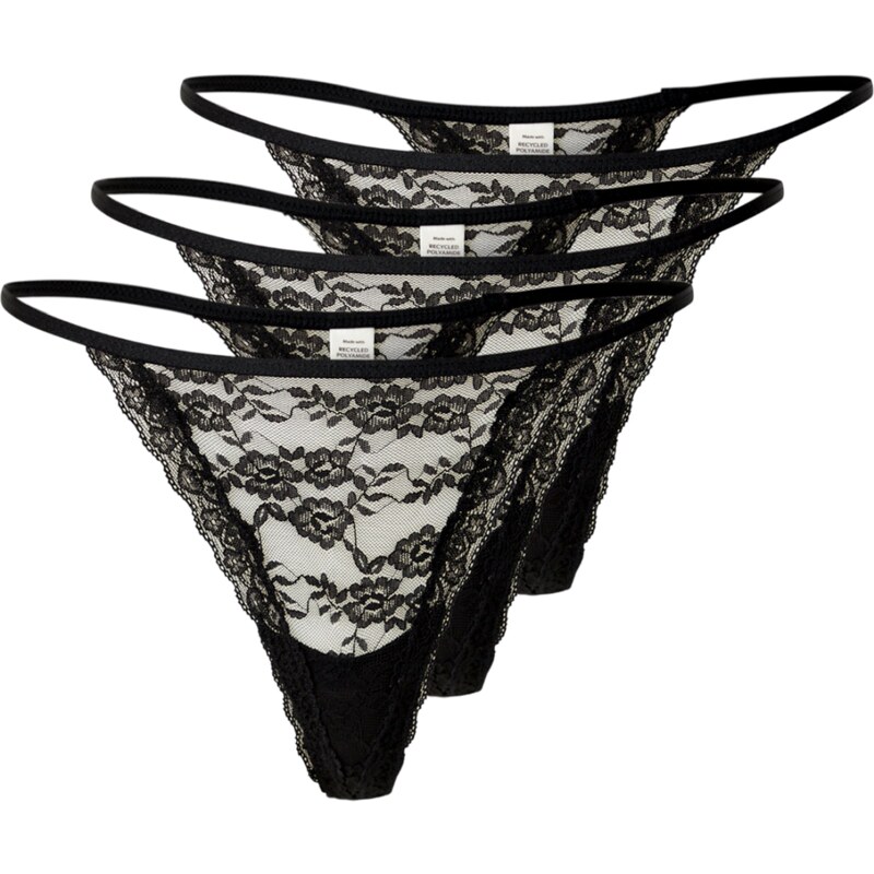 Lindex Tangá Jennie čierna 58426299