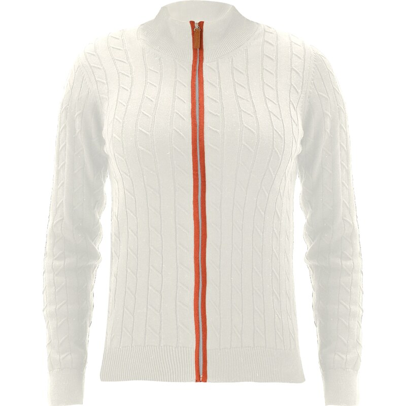 Giorgio di Mare Kardigán nebielená / oranžová 58393728