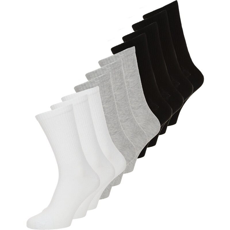 ABOUT YOU Ponožky Emil sivá melírovaná / čierna / biela 58424297