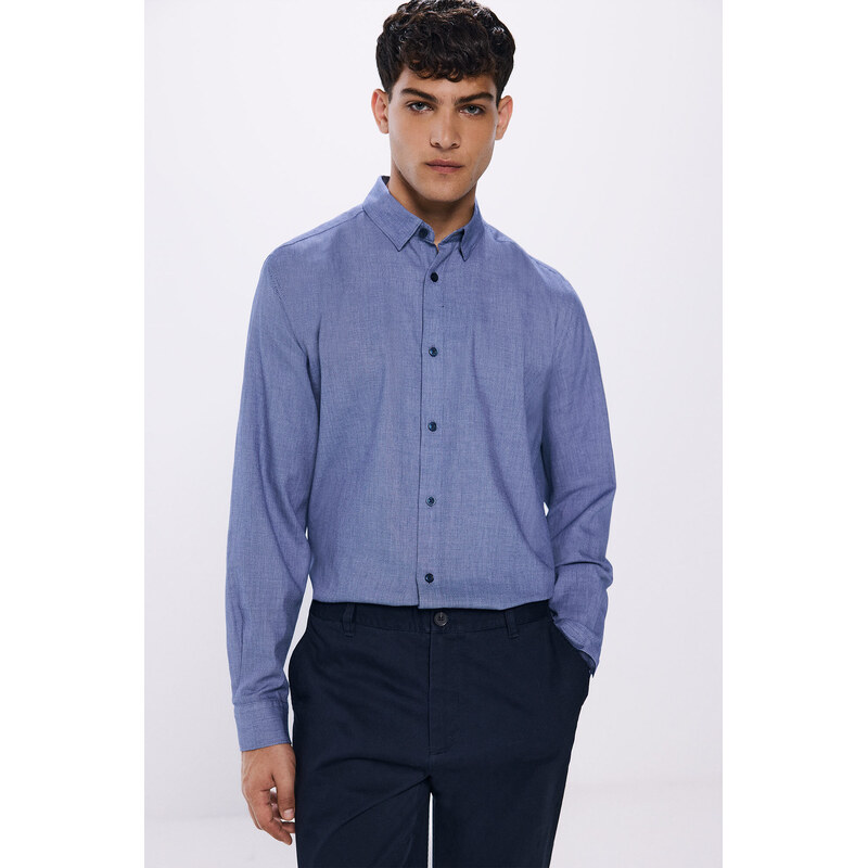 SPRINGFIELD Pánska dvojfarebná košeľa 58394363