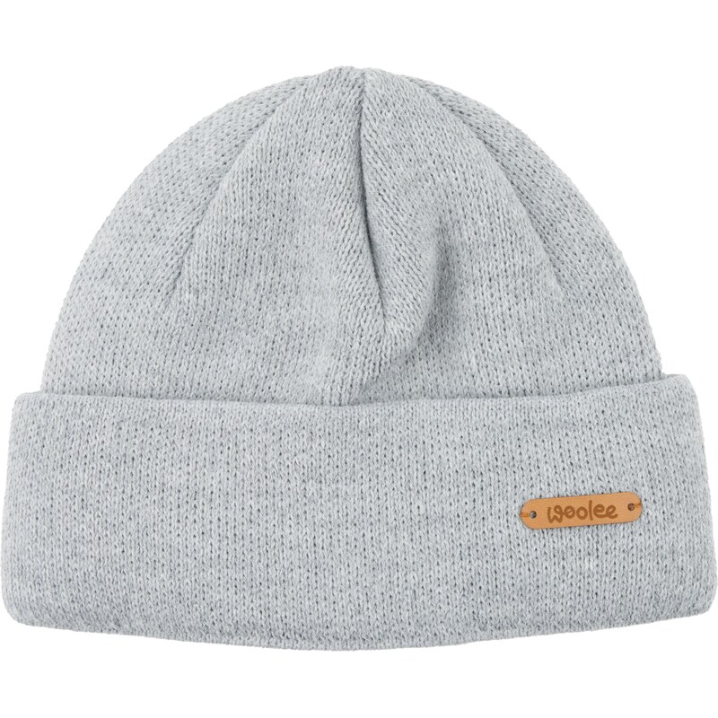 Vlnka Čiapka s ovčou vlnou Nicolas sivá 58397004