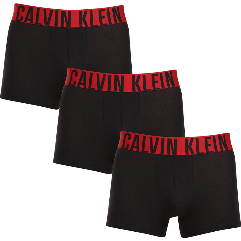 3PACK pánske boxerky Calvin Klein čierne (NB3608A-Q5X) 58397236