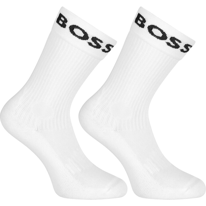2PACK ponožky BOSS bielé (50469747 100) 58397239