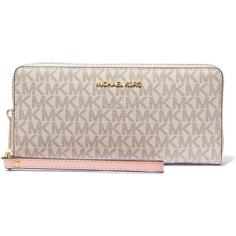 Michael Kors Jet Set Travel Continental Vanilla Blush Multi Gold 27704575
