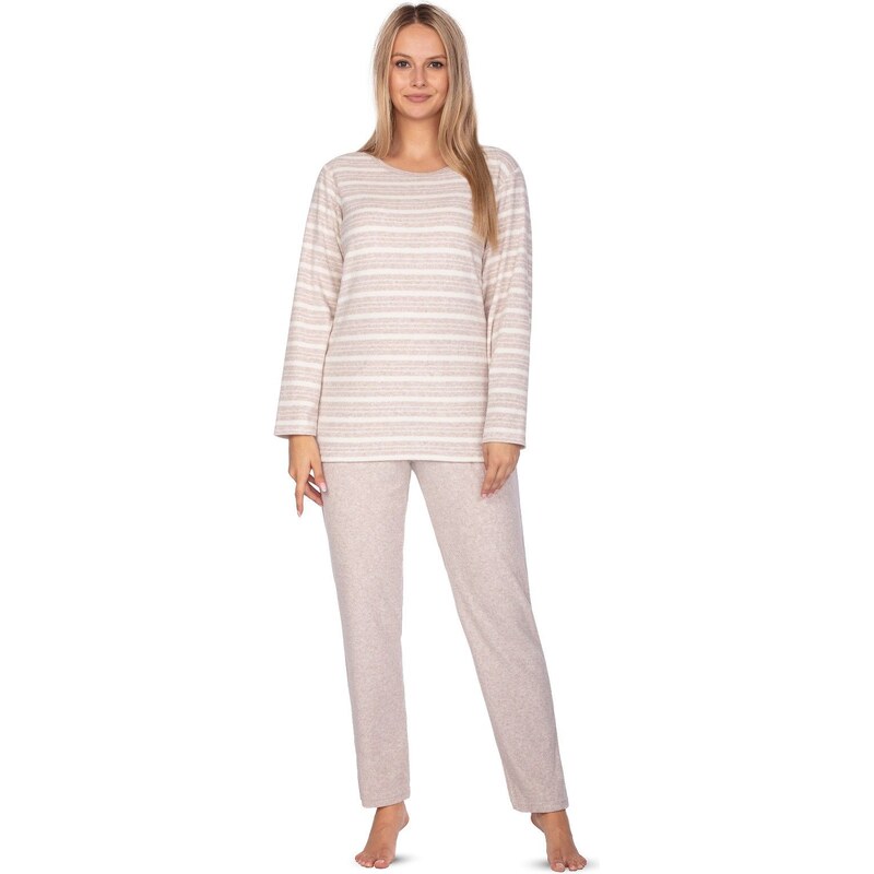 Dámske teplé pyžamo Regina 648 Frotte 2XL-3XL 66840290