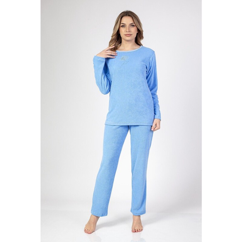 Teplé dámske pyžamo Regina 677 Frotte 2XL-3XL 67010325