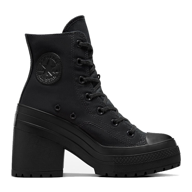 Converse Chuck 70 De Luxe Heel Hi - Dámske - Tenisky Converse - Čierne 66359559