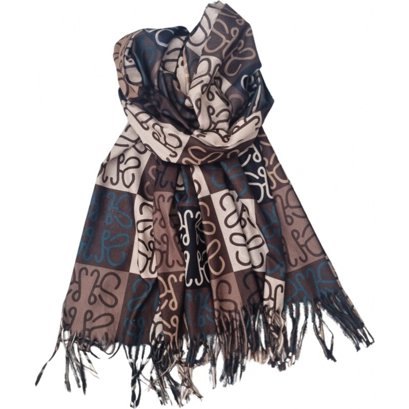 Katrins Fashion Šál farebný love 58382639