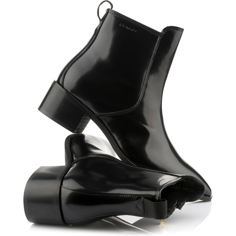 ČLENKOVÁ OBUV GANT ST BROOMLY BLACK 57916327