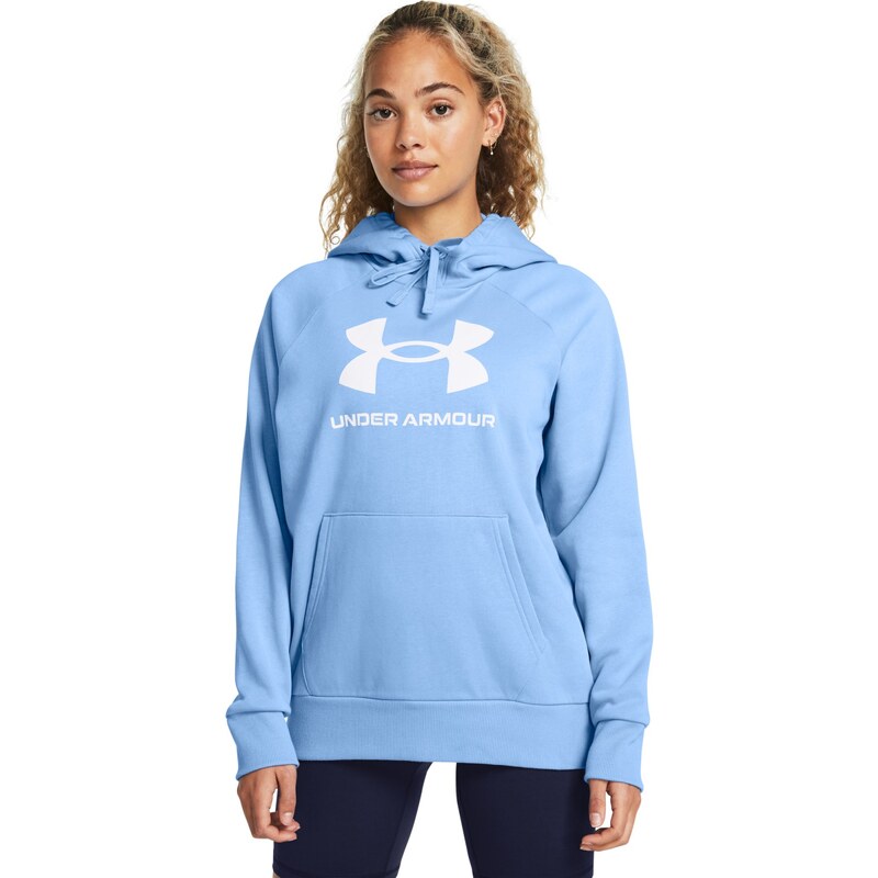 UNDER ARMOUR UA Rival Fleece Big Logo Hdy BLU 58403328