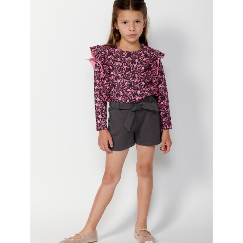 KOROSHI Nohavice antracitová 58403968