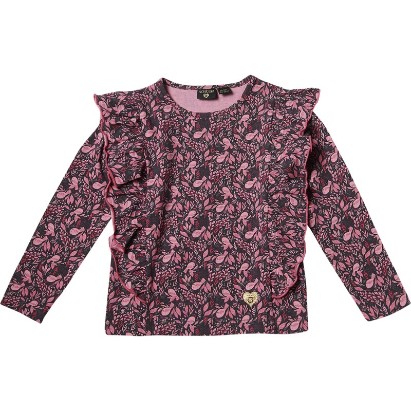 KOROSHI Tričko ružová / svetloružová / čierna 58423538