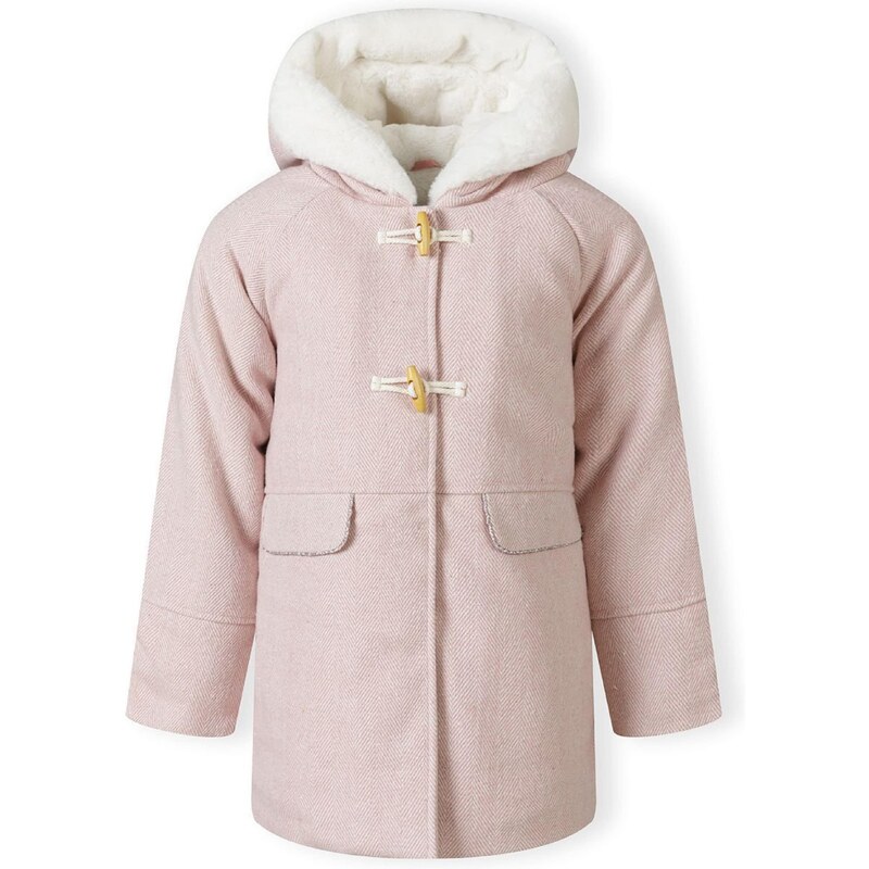 MINOTI Zimná bunda rosé / biela 58404050