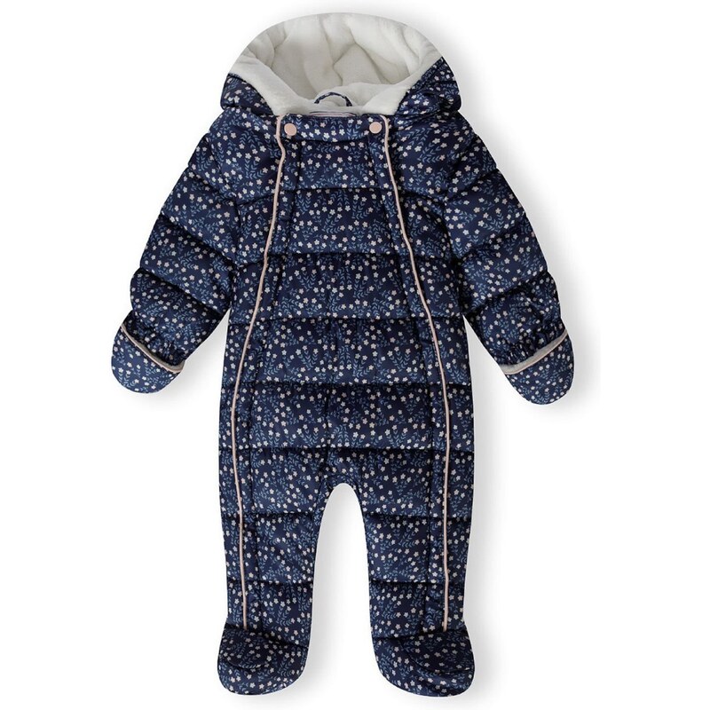 MINOTI Overal tmavomodrá / ružová / biela 58424092