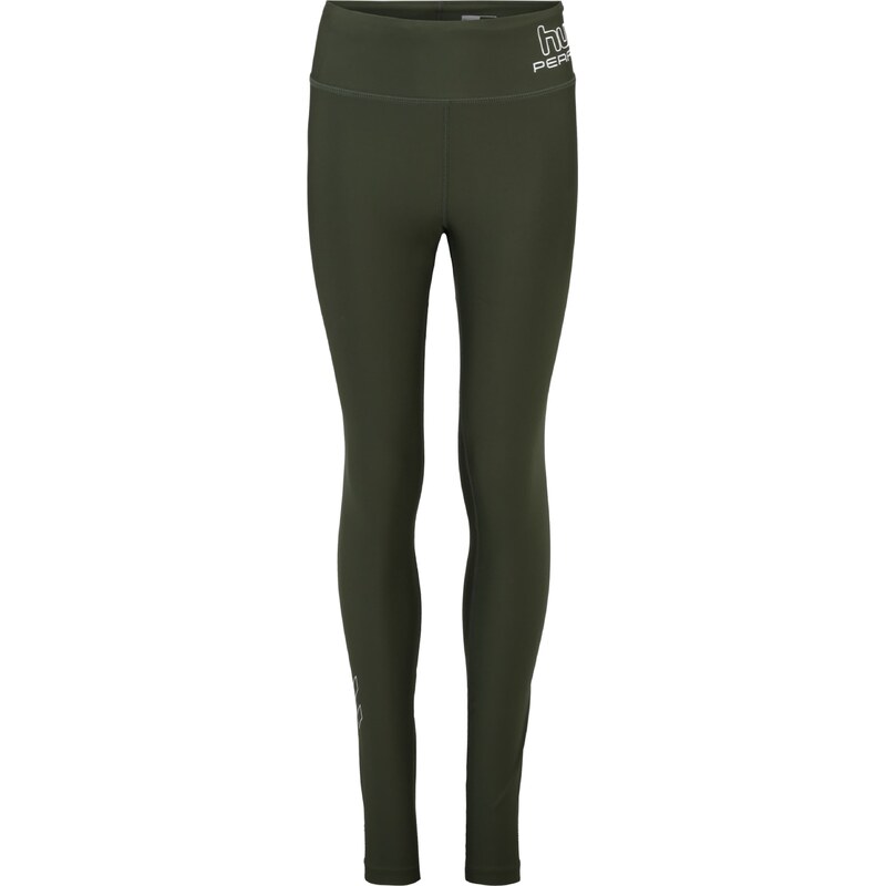 Hummel Športové nohavice FUNDAMENTAL kaki / šedobiela 67729365