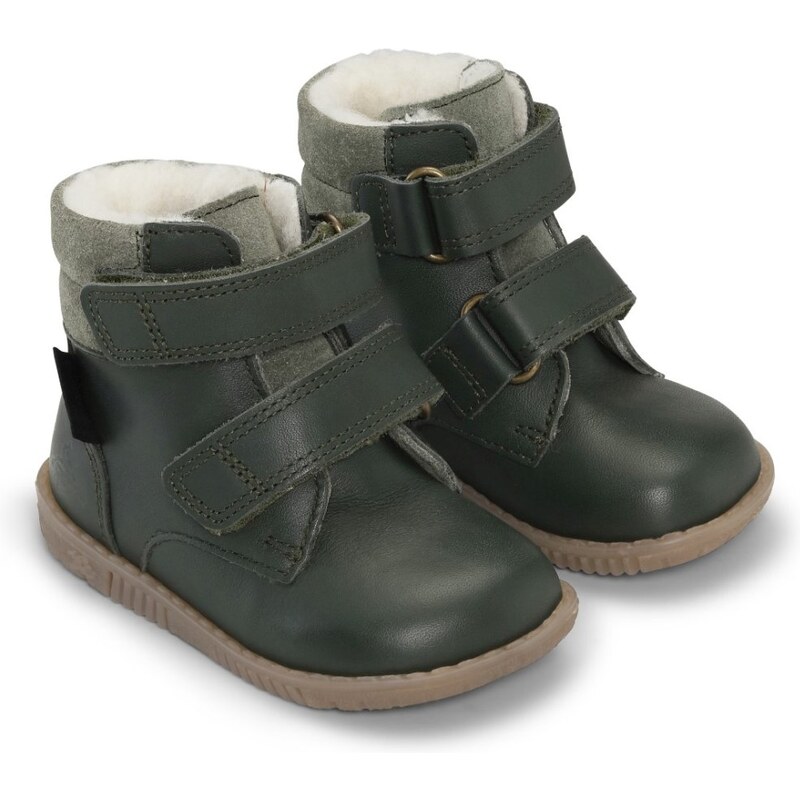 Bundgaard detské zimné kožené topánky zateplené ovčou vlnou - Rabbit 58445841