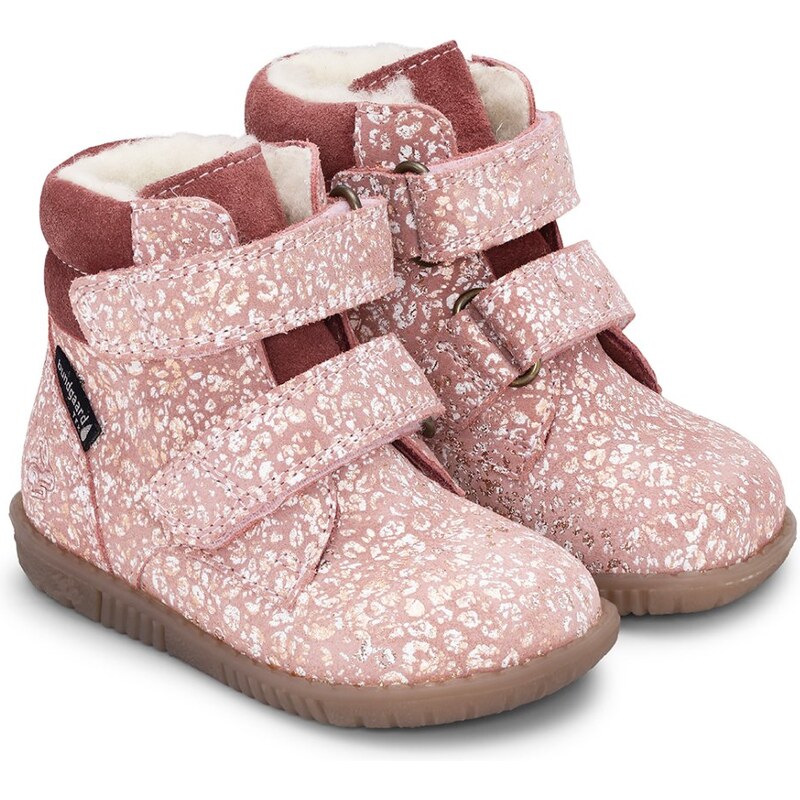 Bundgaard detské zimné kožené topánky zateplené ovčou vlnou - Rabbit 58445842