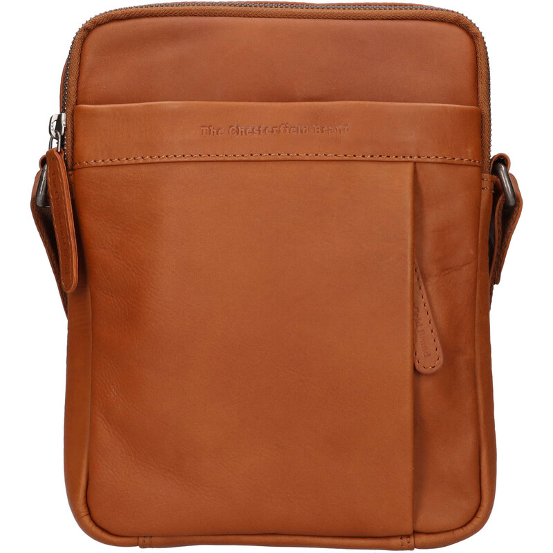 Pánska kožená taška cez rameno The Chesterfield Brand Loyd - koňak 58430272