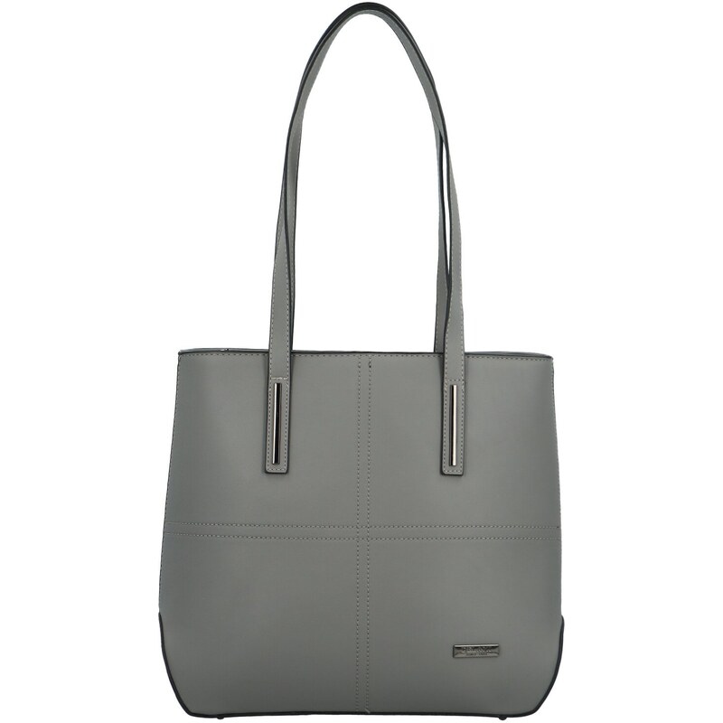 Dámska kabelka na rameno šedá - Delami Glimmer šedá 58447708